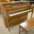 1975 Yamaha console piano, oak - Upright - Console Pianos